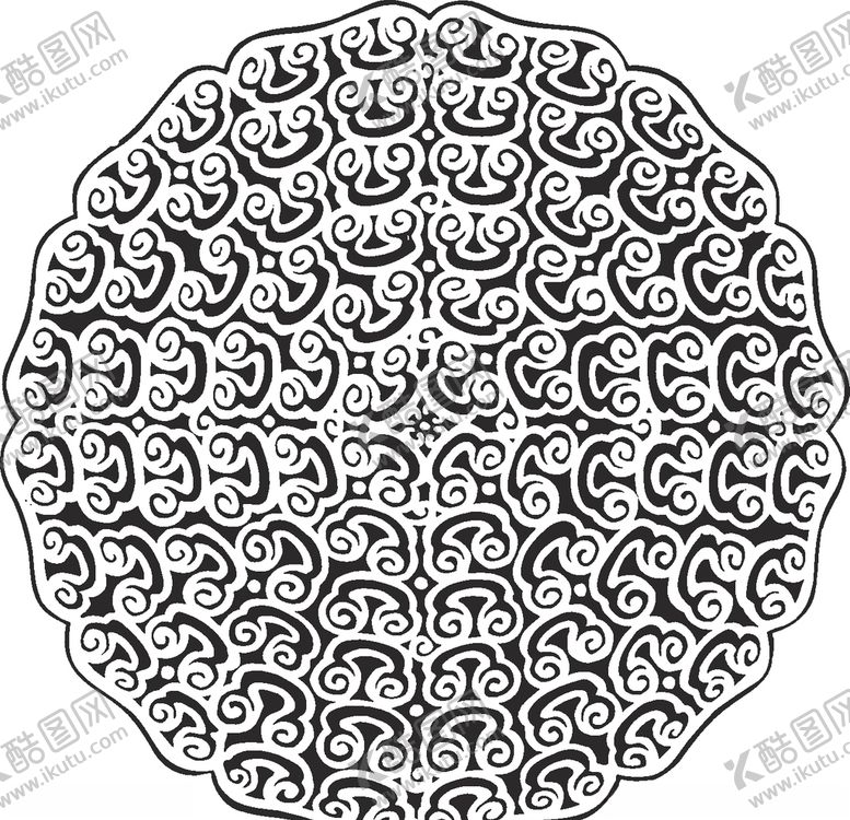 编号：35337110131819311710【酷图网】源文件下载-镂空花图案