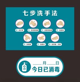 七步洗手法