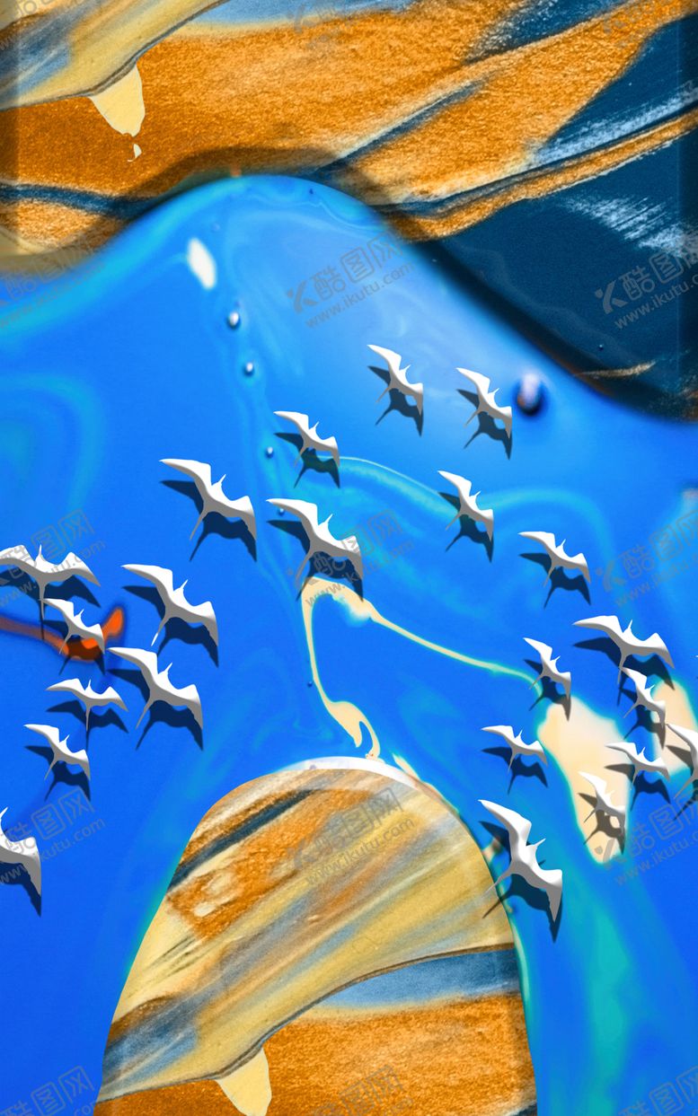 编号：19324510081616167384【酷图网】源文件下载-玄关晶瓷画