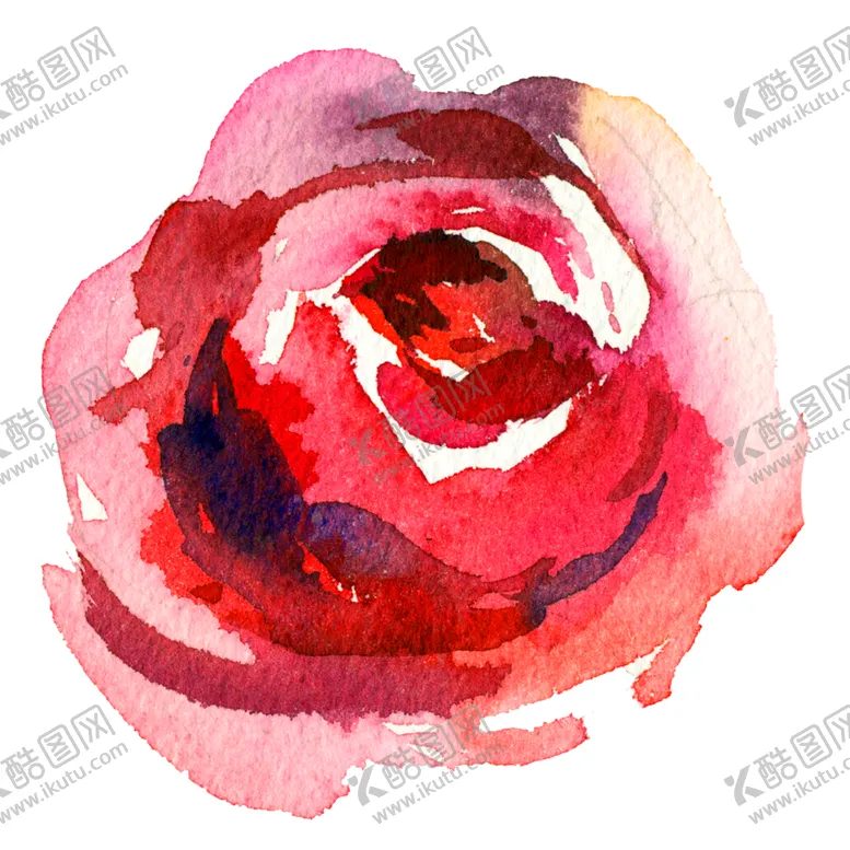 编号：62426001270444275805【酷图网】源文件下载-水彩花