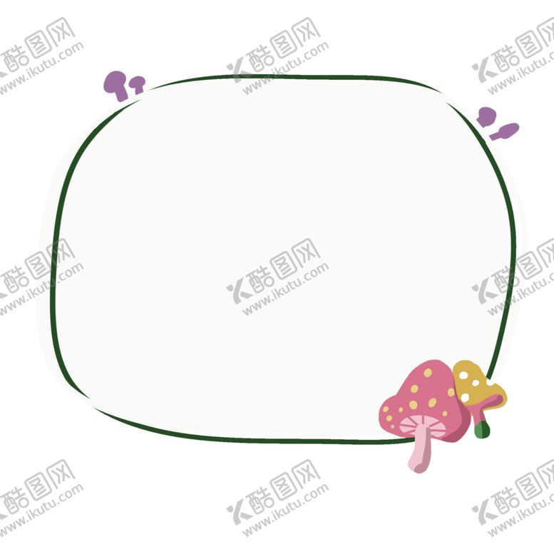 编号：72661507040548106660【酷图网】源文件下载-卡通边框简洁边框
