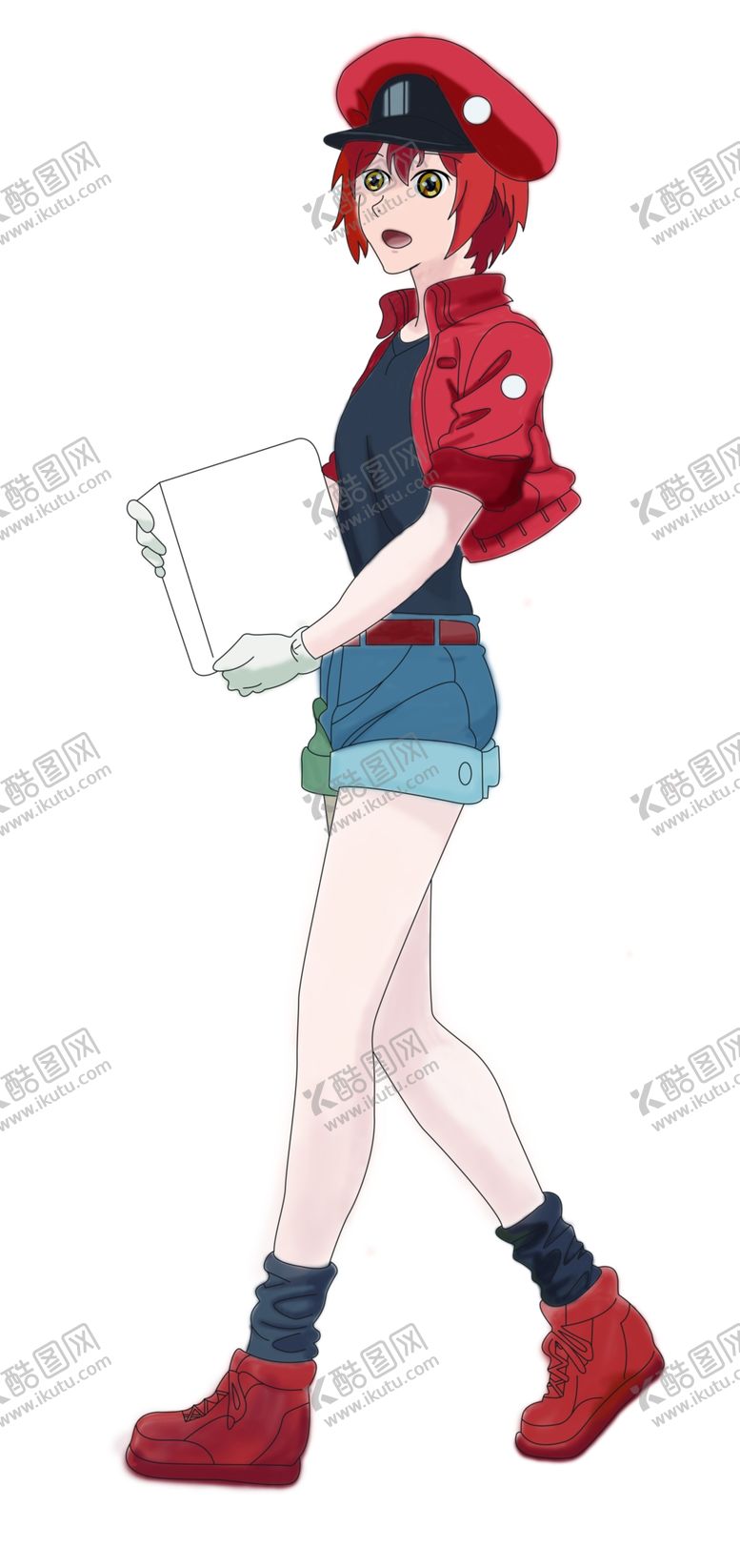 编号：14175810031118445978【酷图网】源文件下载-工作细胞小红