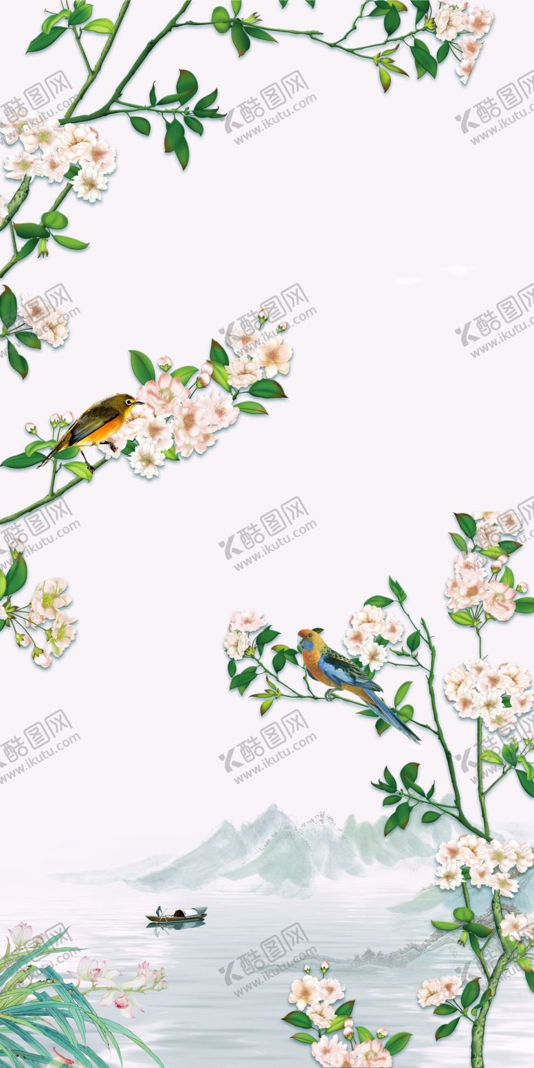 编号：92910309151920158533【酷图网】源文件下载-花开富贵