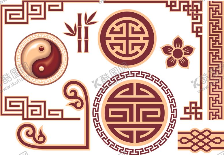 编号：83193006241047473478【酷图网】源文件下载-中国风花纹