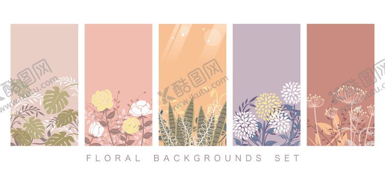 编号：37784504012217314379【酷图网】源文件下载-花卉背景展板