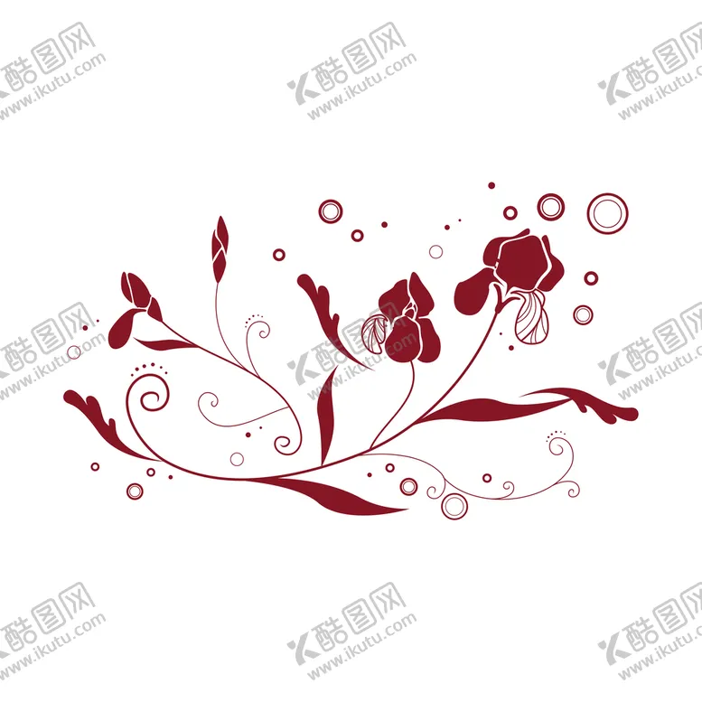 编号：40931509122325092317【酷图网】源文件下载-中式古典月季花