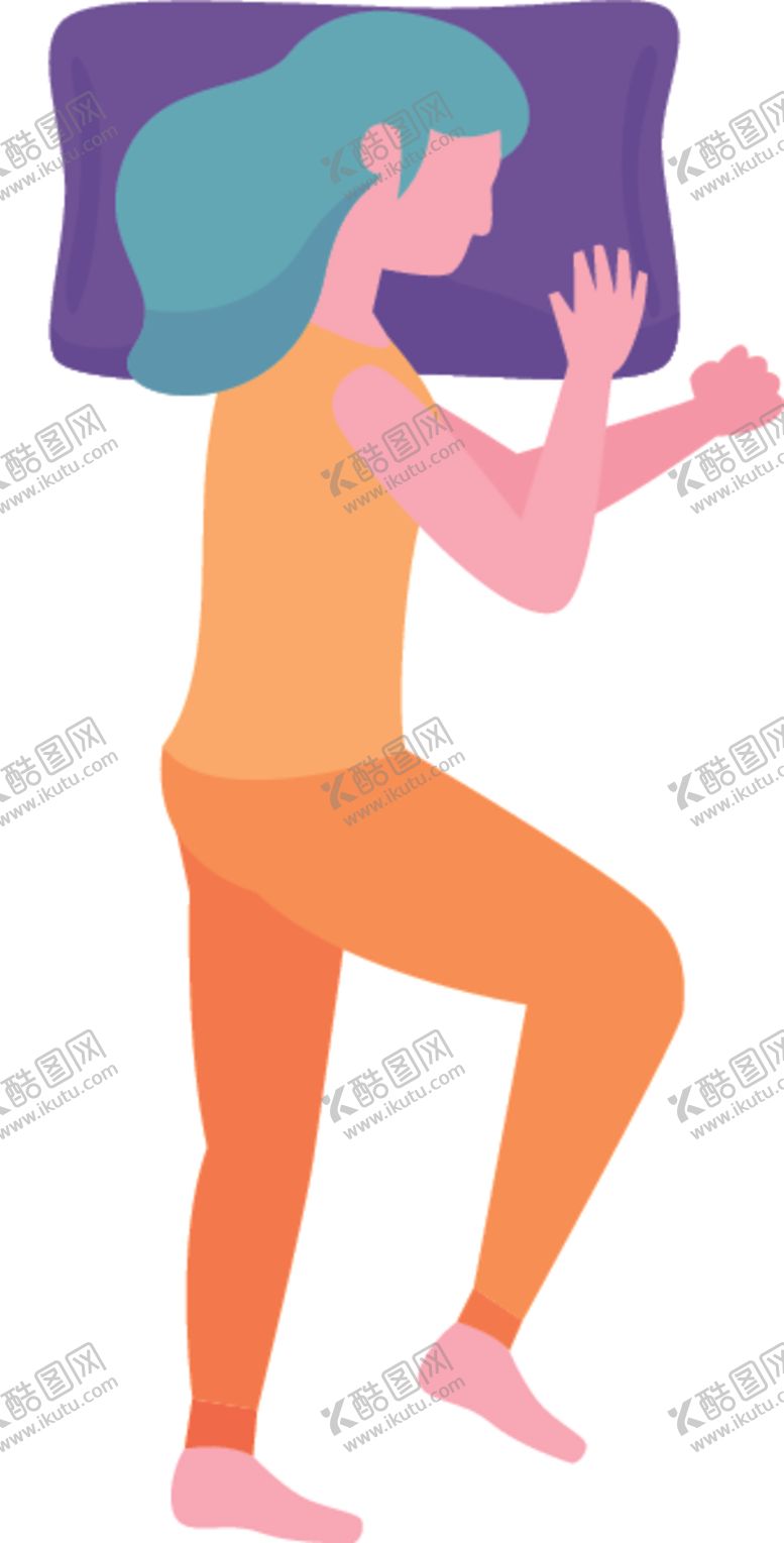 编号：54110406271220516255【酷图网】源文件下载-睡觉姿势