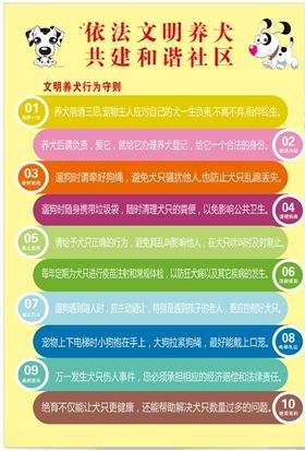 文明养犬