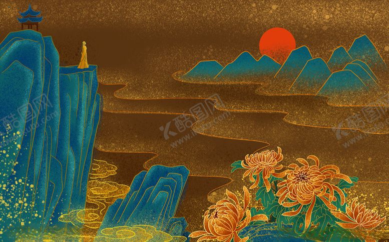 编号：41873706160115347052【酷图网】源文件下载-国潮背景