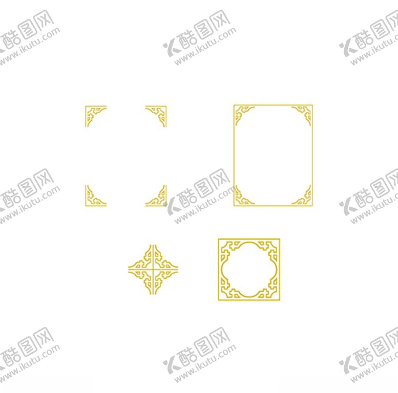 编号：52217605060201206977【酷图网】源文件下载-花纹花边十
