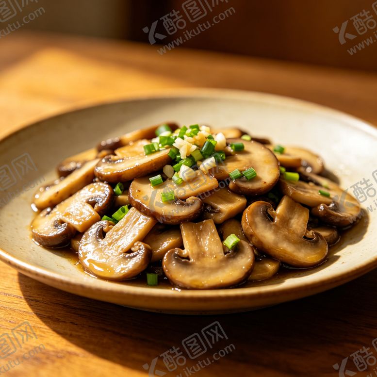 编号：65274306121012572876【酷图网】源文件下载-炒鲜蘑菇