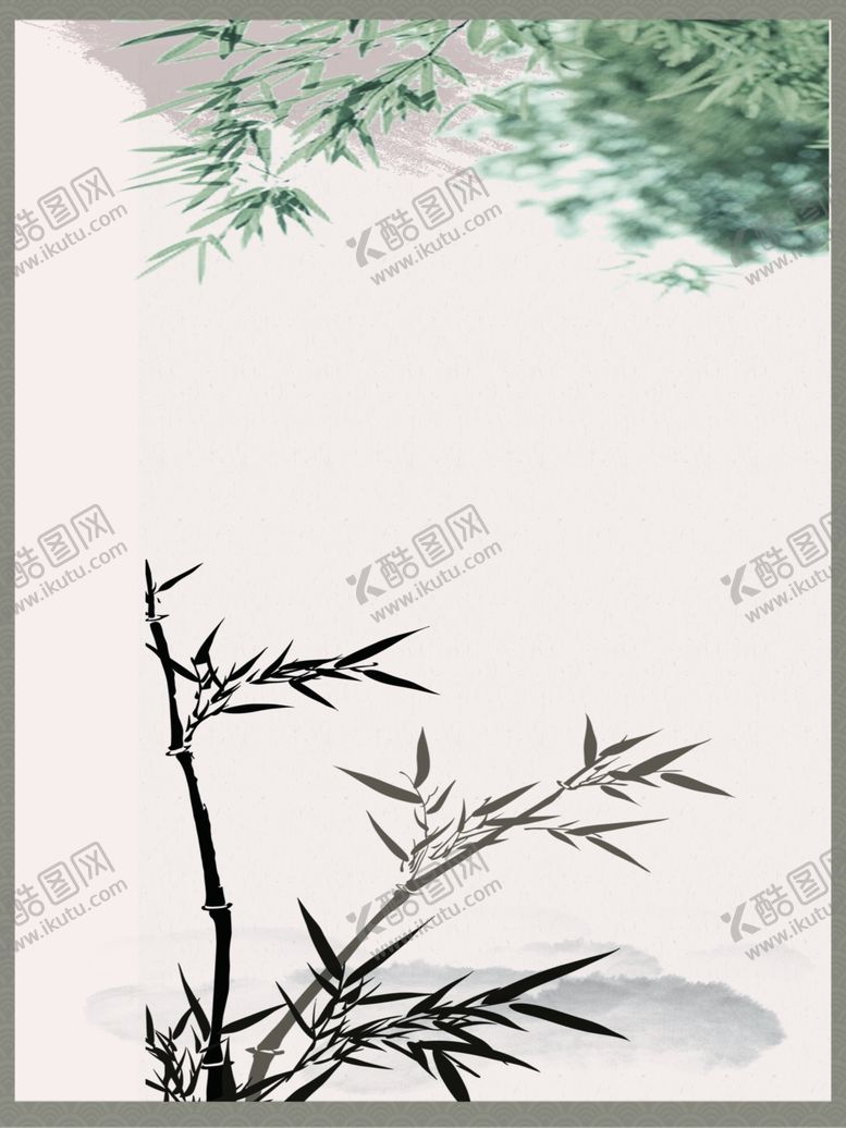 编号：42599302061259198451【酷图网】源文件下载-中国风竹子