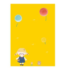 卡通背景封面底图幼儿园