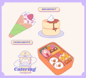 卡通食物