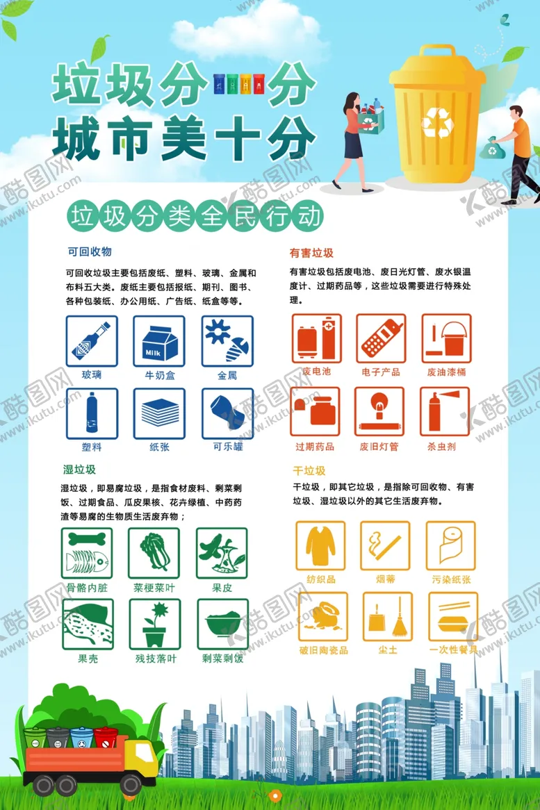 编号：76393506181733277389【酷图网】源文件下载-垃圾分类