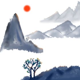 水墨山水