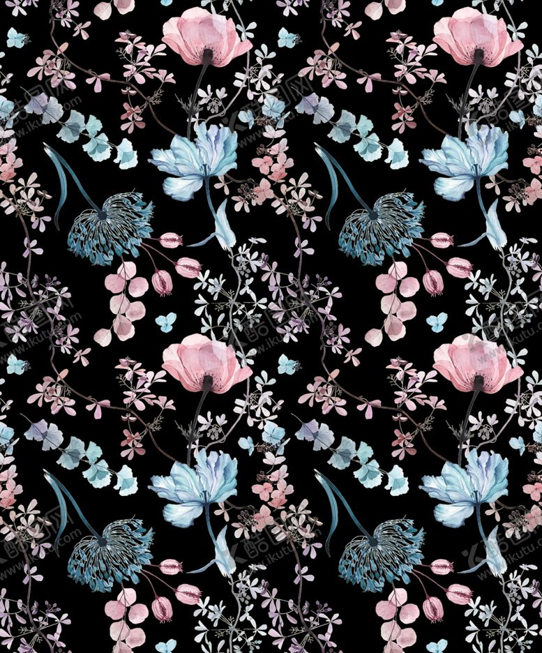 编号：33164609280616459713【酷图网】源文件下载-手绘小碎花