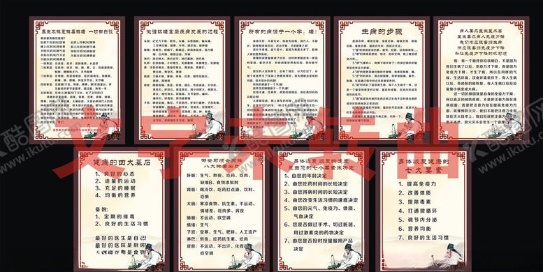 编号：64226105110327085540【酷图网】源文件下载-养生展板海报