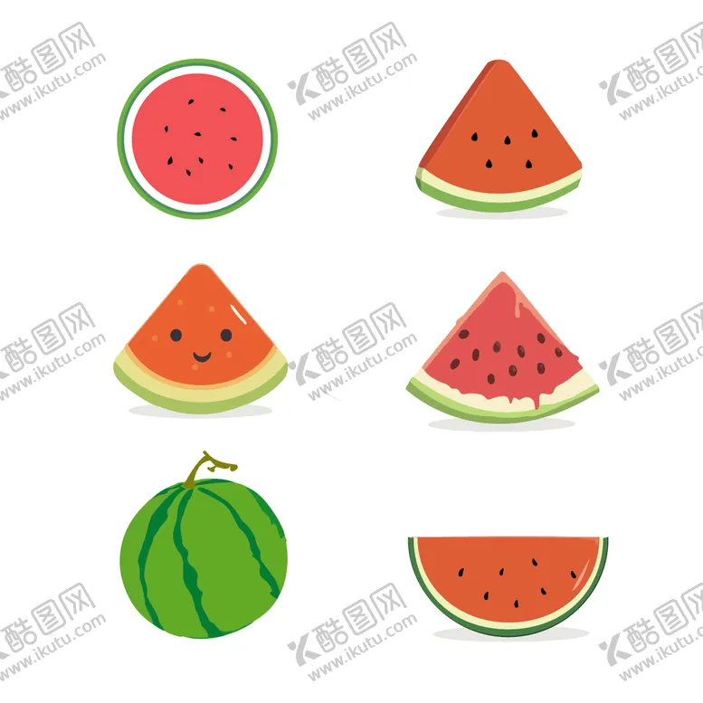 编号：13082609131838331873【酷图网】源文件下载-西瓜手绘简约