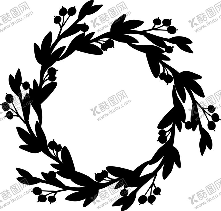 编号：36909905032158085020【酷图网】源文件下载-圆形花环
