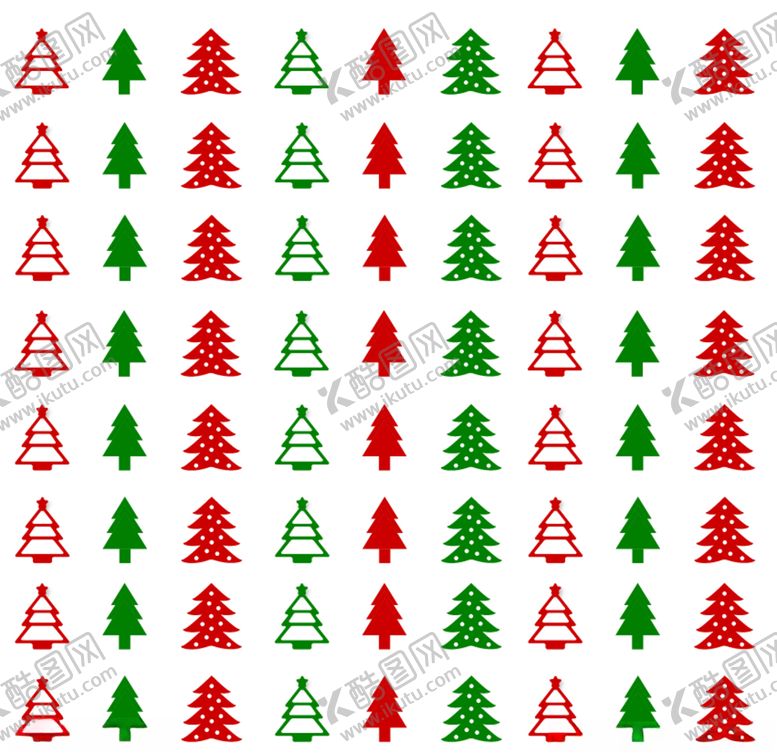 编号：84657010290237443166【酷图网】源文件下载-圣诞树集合