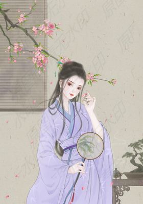 古风甜美女孩