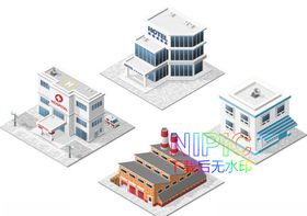 2.5d等距eps背景图