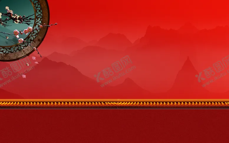 编号：68722712050321184760【酷图网】源文件下载-红色背景