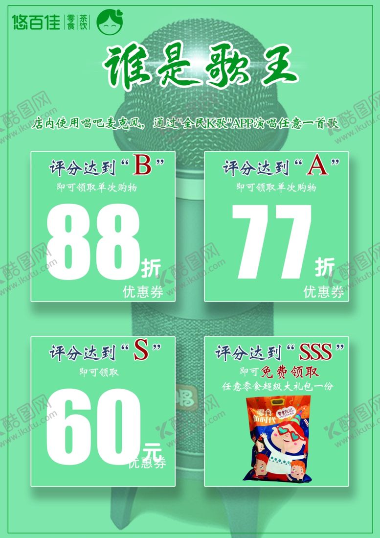 编号：35120706160952165257【酷图网】源文件下载-零食海报