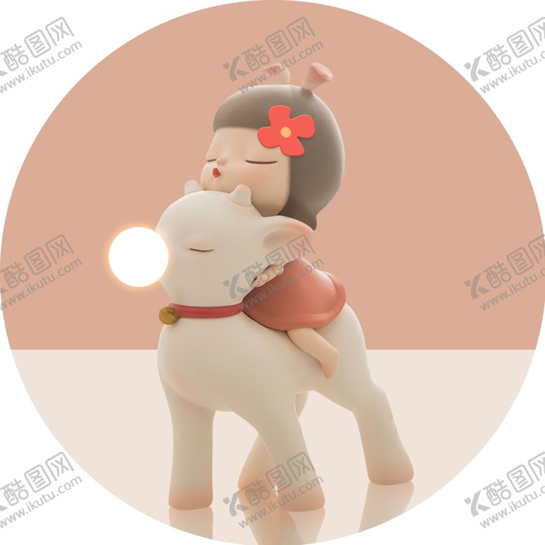 编号：83878201141339549139【酷图网】源文件下载-卡通娃娃挂画