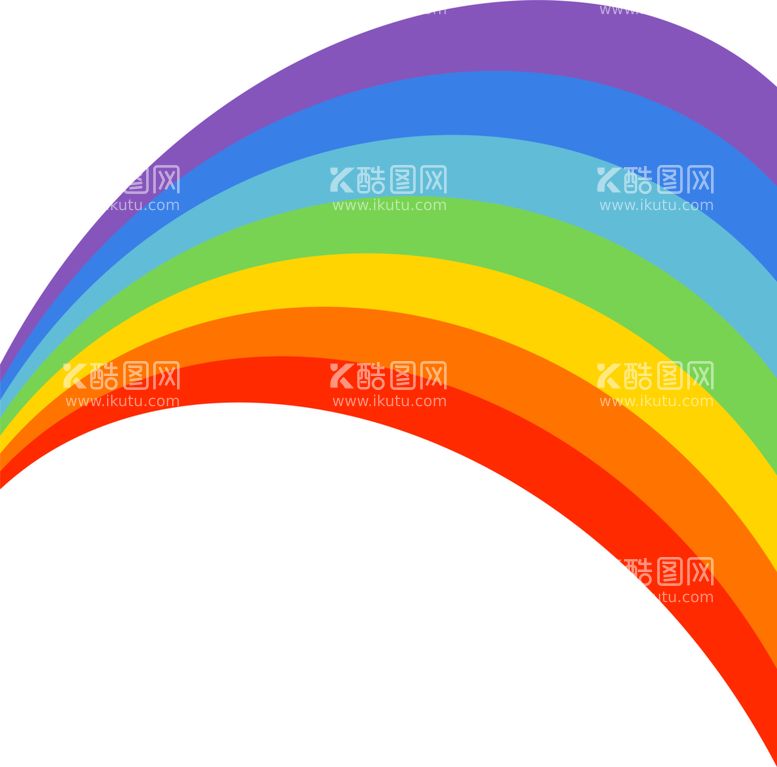 编号：13315102010701355694【酷图网】源文件下载-彩虹图案