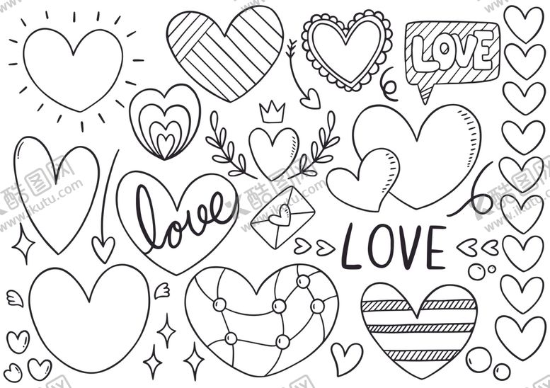 编号：64117209270403512527【酷图网】源文件下载-情人节海报