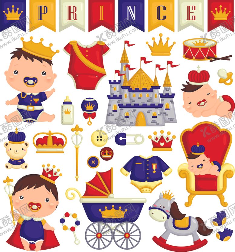 编号：17837610292242001128【酷图网】源文件下载-可爱儿童插画