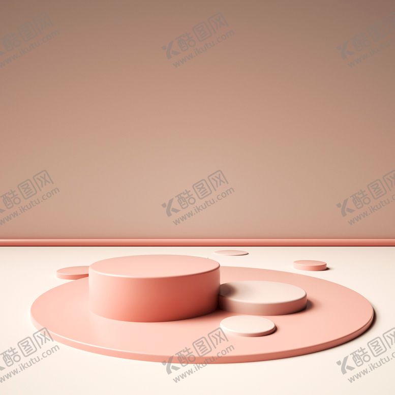 编号：69245710271447531180【酷图网】源文件下载-立体展台 C4D电商海报 台子