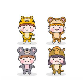 卡哇伊卡通形象