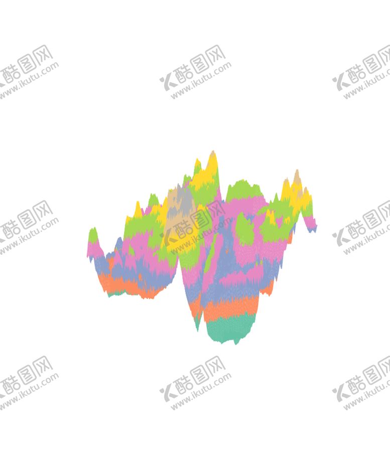 编号：97402804161621099380【酷图网】源文件下载-抽象山峰