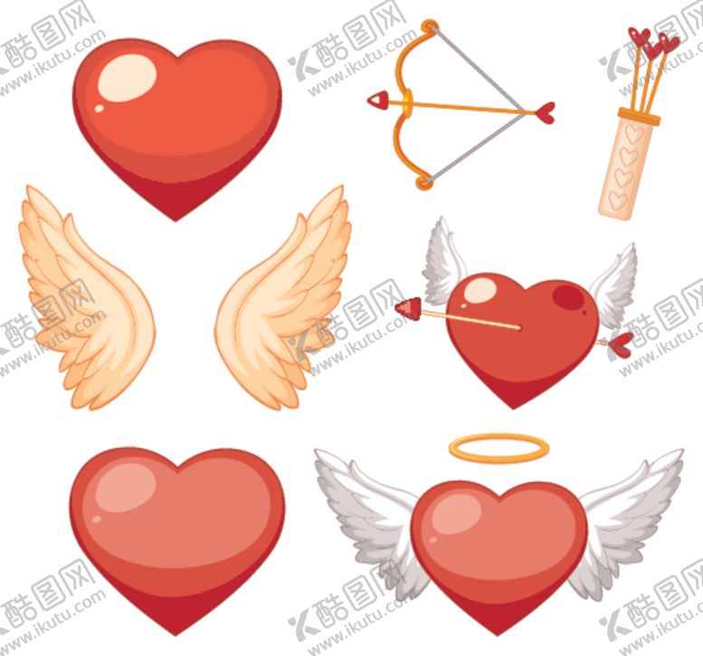 编号：10203411011030134497【酷图网】源文件下载-爱心图片