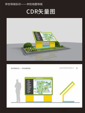 立地导视牌