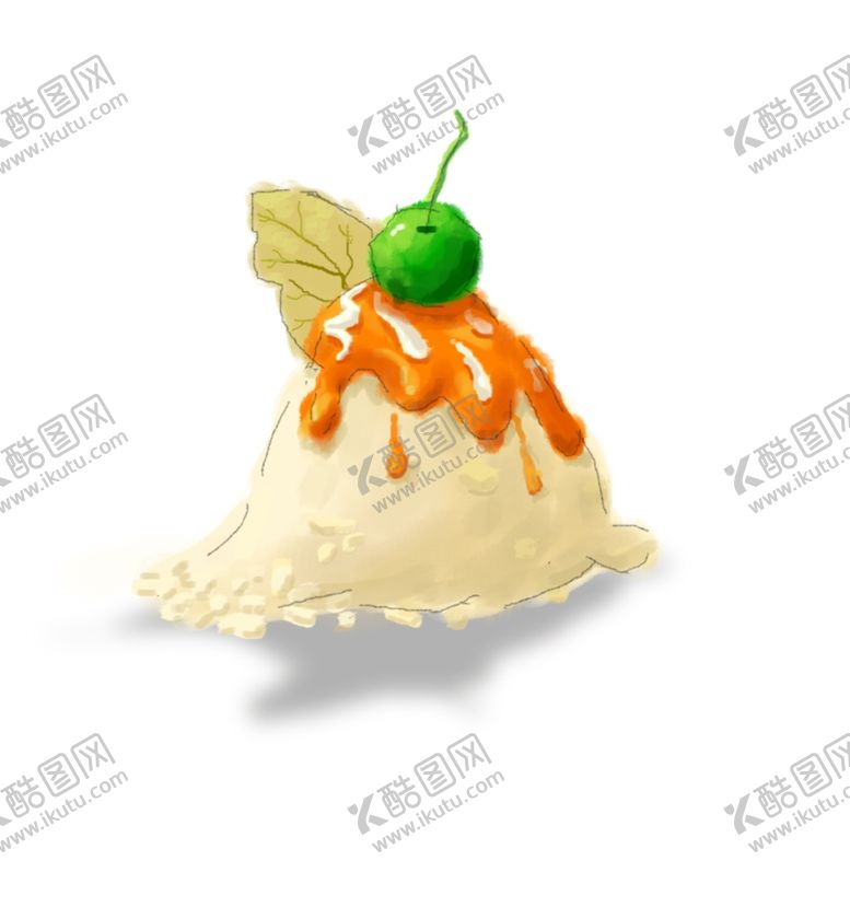 编号：87709110260437461848【酷图网】源文件下载-手绘冰淇淋
