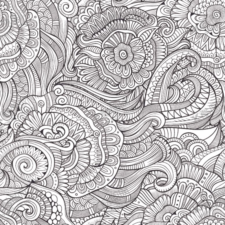 编号：55906011011045456607【酷图网】源文件下载-复古花纹无缝图案