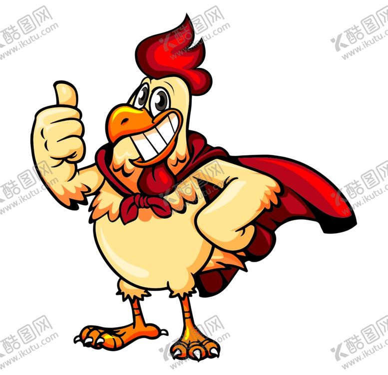 编号：32399709220154253661【酷图网】源文件下载-卡通公鸡