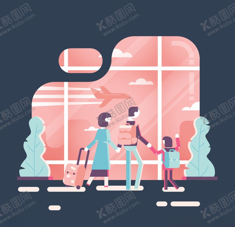 编号：72066406151546177653【酷图网】源文件下载-旅客游客