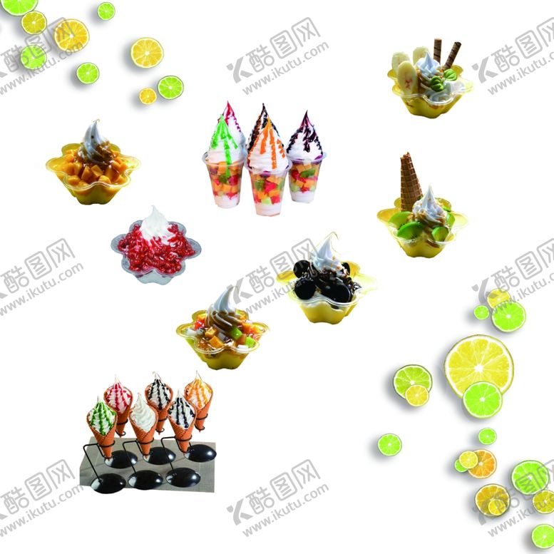 编号：15372709221508057795【酷图网】源文件下载-冰激凌套餐