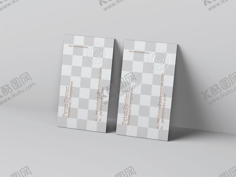 编号：12512111200627299794【酷图网】源文件下载-高端商务品牌名片展示样机 