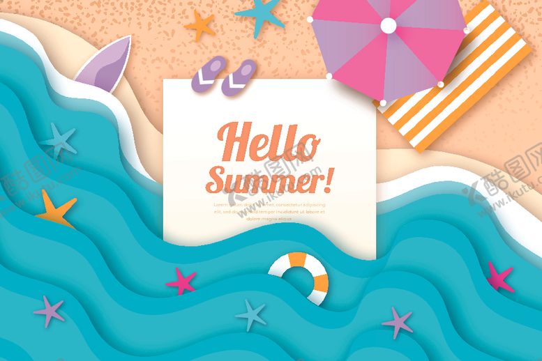 编号：17044610012240457463【酷图网】源文件下载-夏天背景