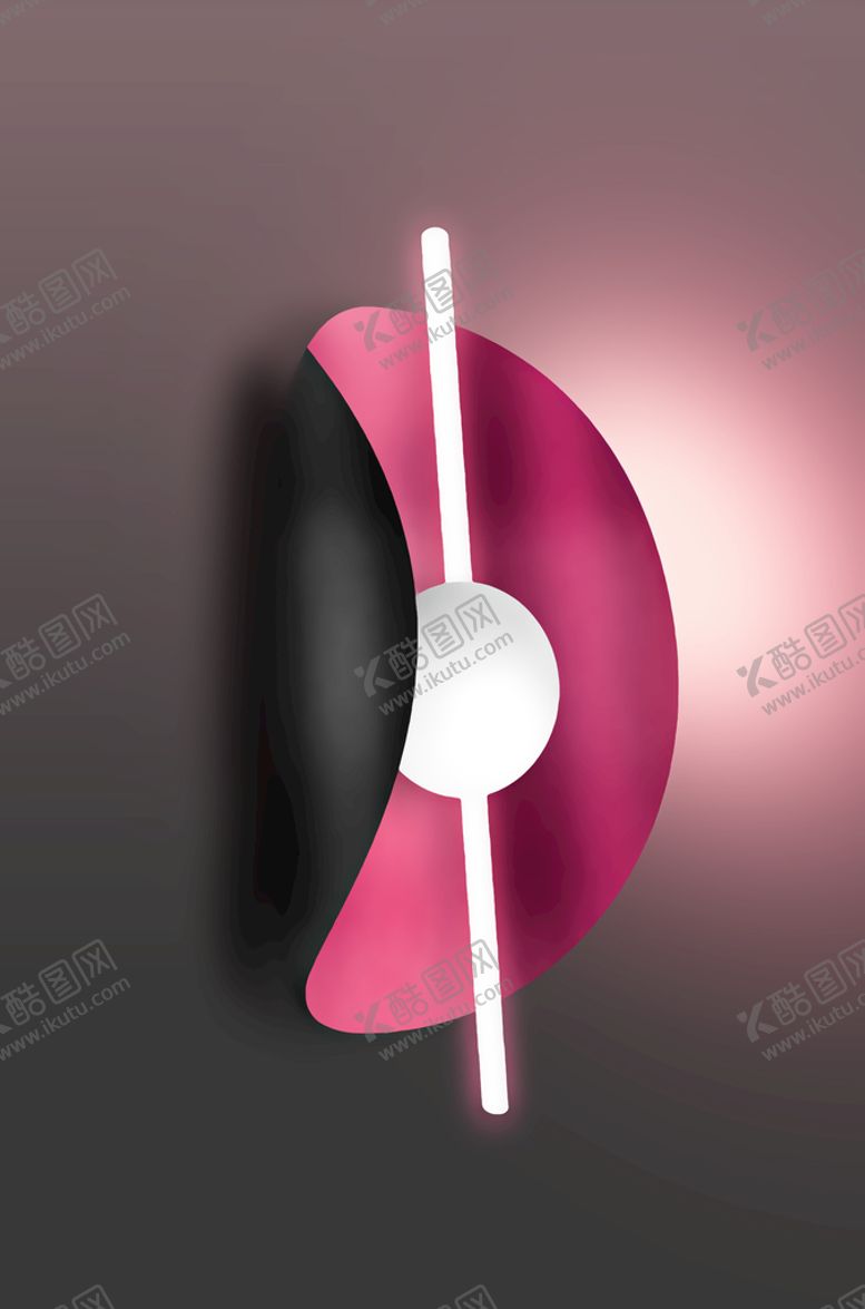 编号：20697509180315571287【酷图网】源文件下载-几何球棒开关挂画装饰画