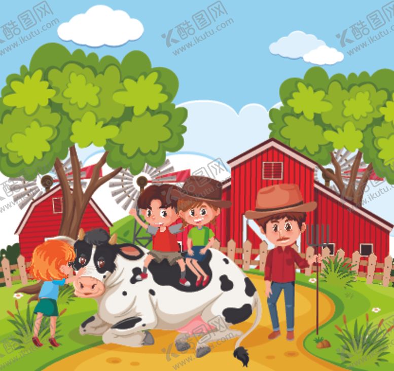 编号：34951807141238514385【酷图网】源文件下载-卡通农场