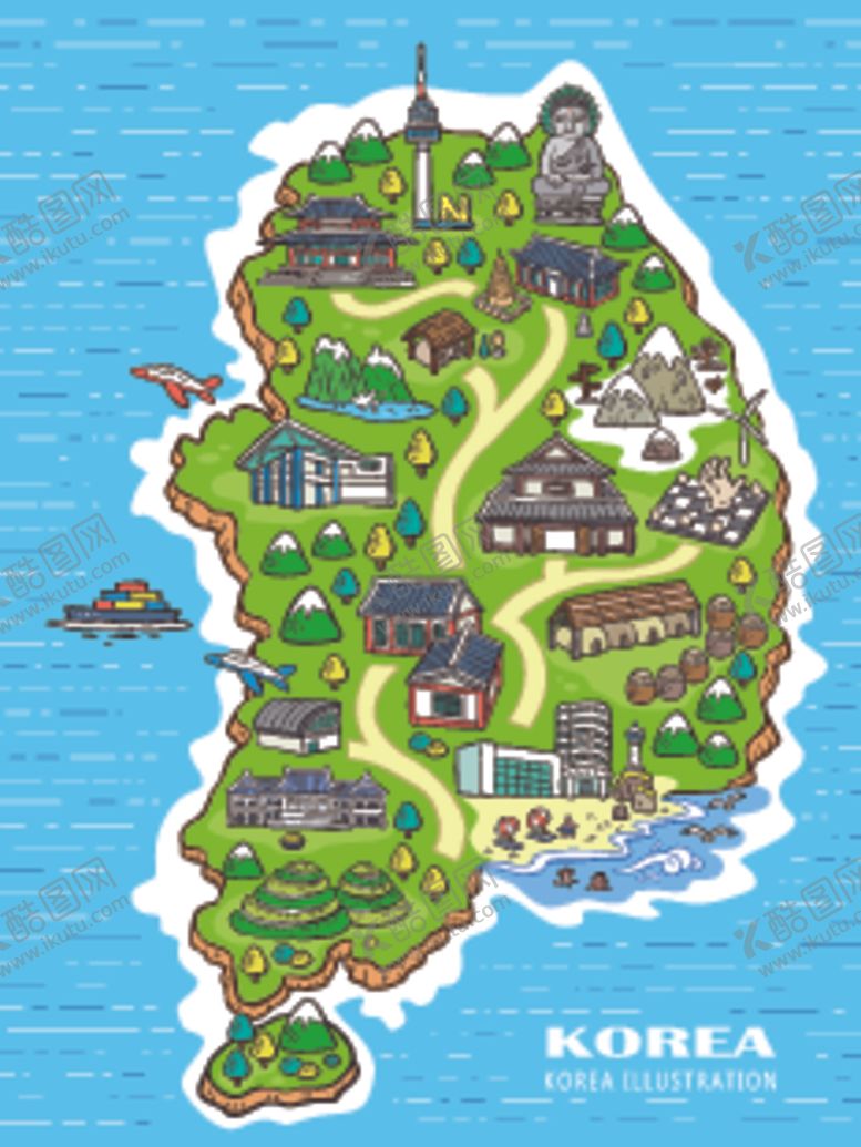 编号：26883009200117231425【酷图网】源文件下载-韩国旅游