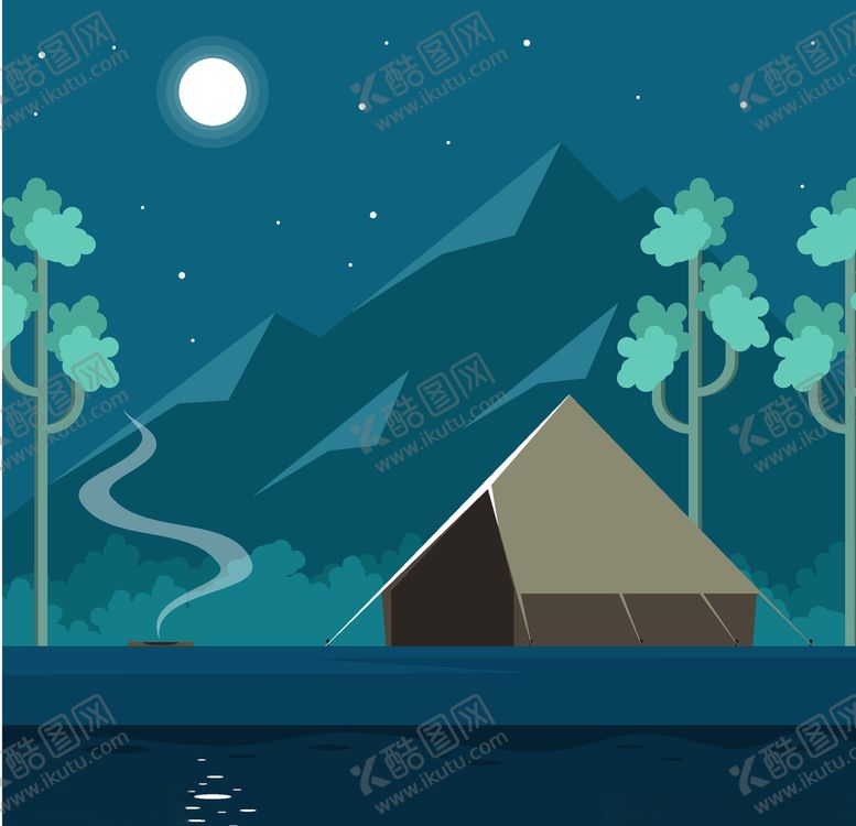 编号：34985305071212458513【酷图网】源文件下载-露营