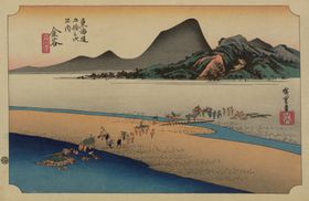 日本街景风景浮世绘